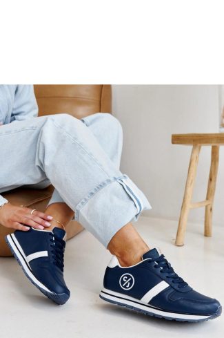 1060711 Blue Sport Shoes...Fabric and Heel Height