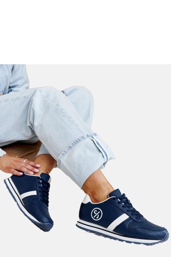 Blue Sport Shoes...Fabric and Heel Height