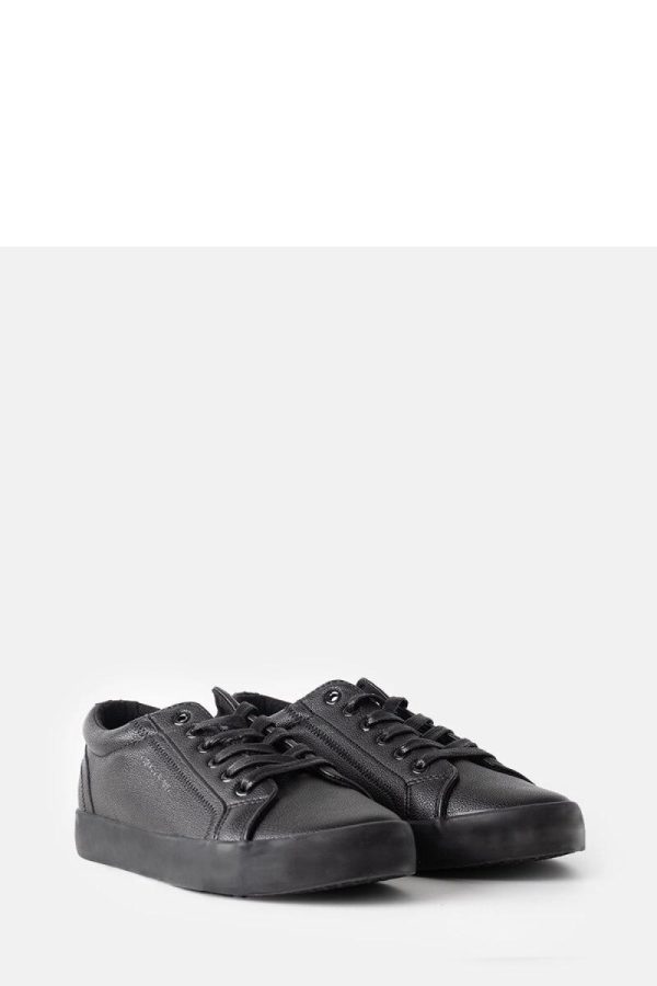 Black Sneakers...Fabric and Heel Height