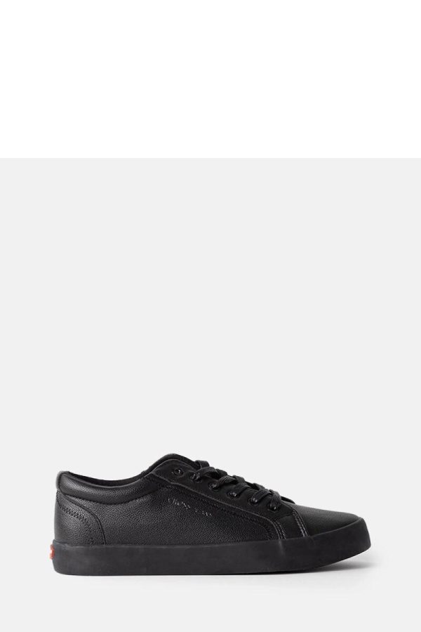 Black Sneakers...Fabric and Heel Height