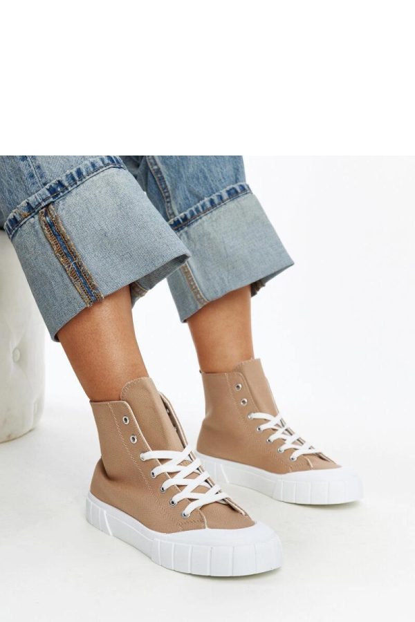 Brown Sneakers....Fabric and Heel Height