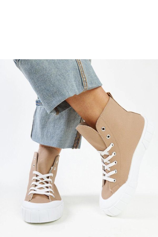 Brown Sneakers....Fabric and Heel Height