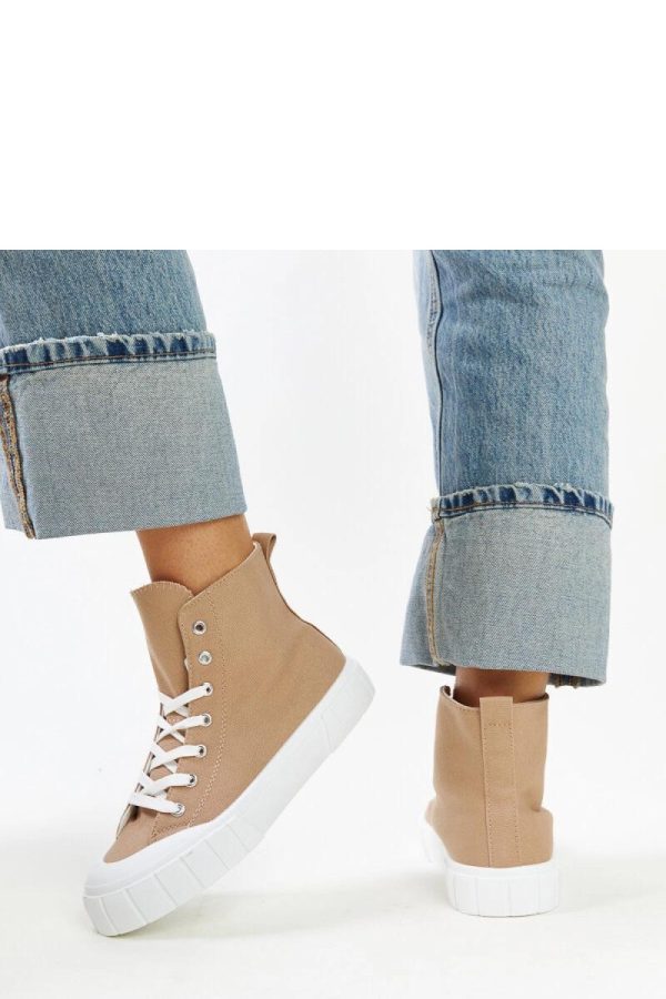 Brown Sneakers....Fabric and Heel Height