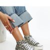 Beige Sneakers.Fabric and Heel Height
