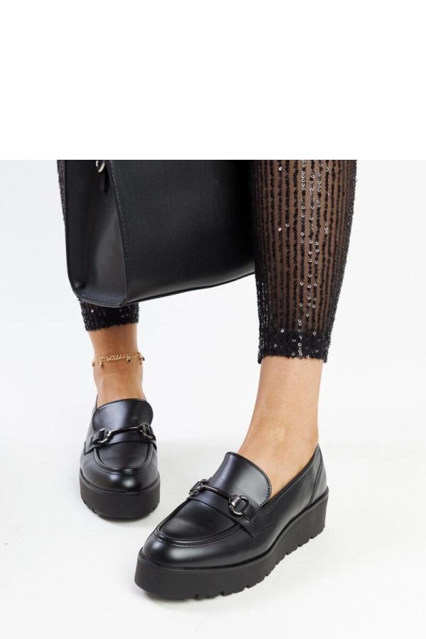 Black Mocassin....Fabric and Heel Height