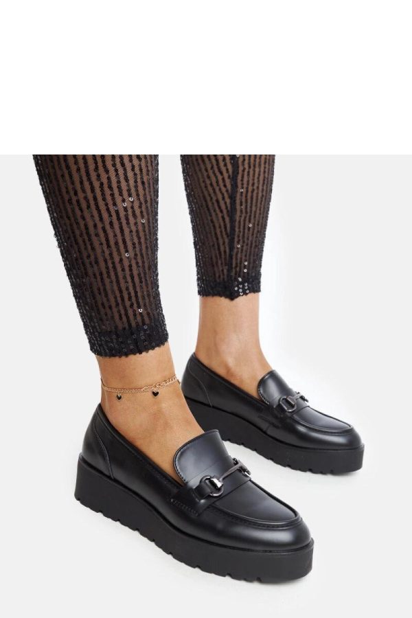 Black Mocassin....Fabric and Heel Height
