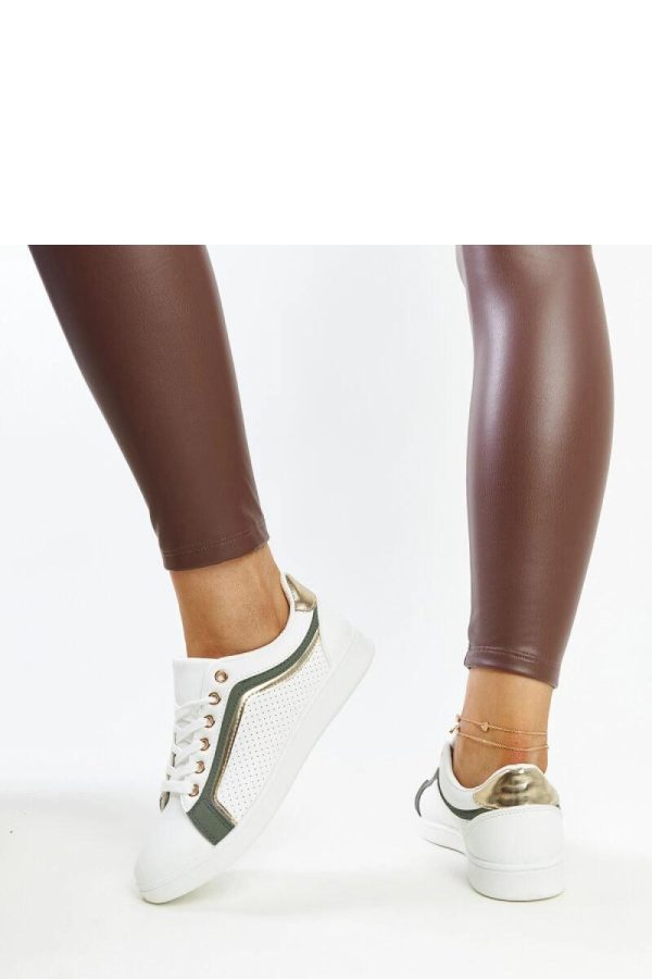 White Platform Sneakers.Fabric and Heel Height
