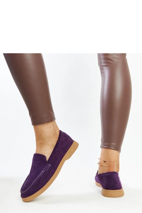Violet Mocassin...Fabric and Heel Height