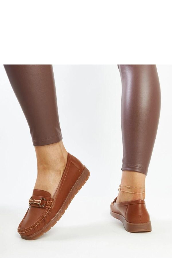 Brown Mocassin....Fabric and Heel Height