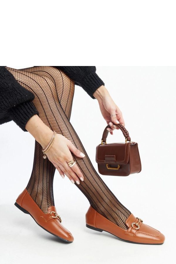 Brown Mocassin....Fabric and Heel Height