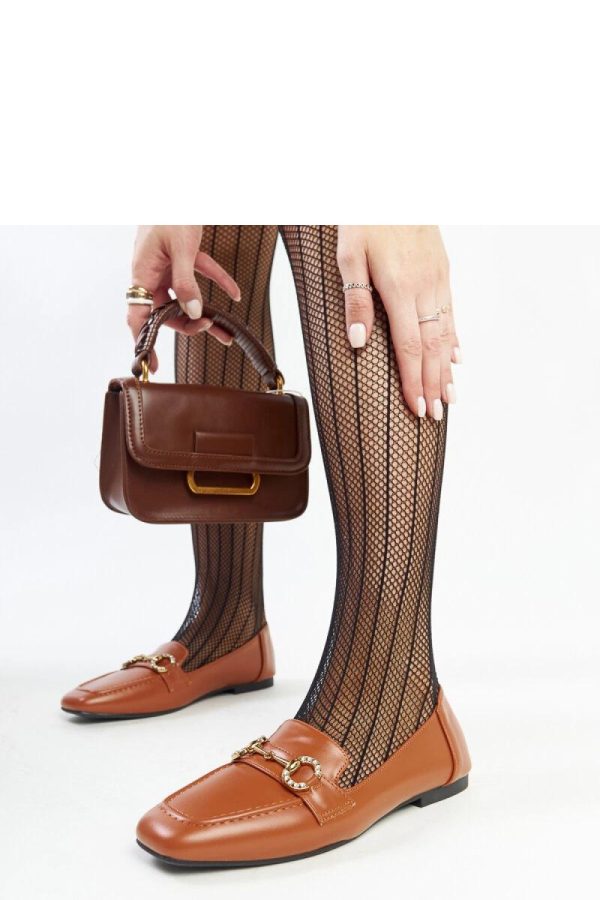 Brown Mocassin....Fabric and Heel Height
