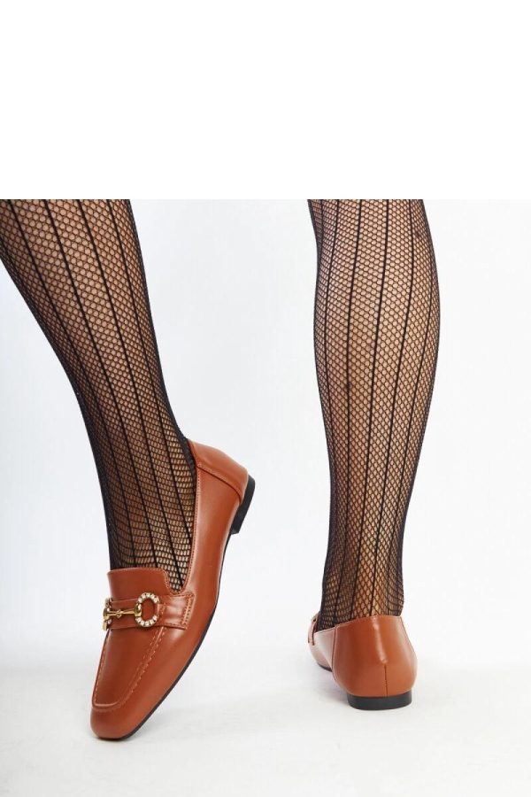 Brown Mocassin....Fabric and Heel Height