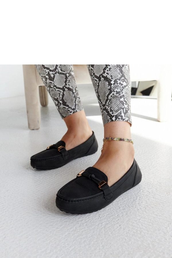 Black Mocassin....Fabric and Heel Height