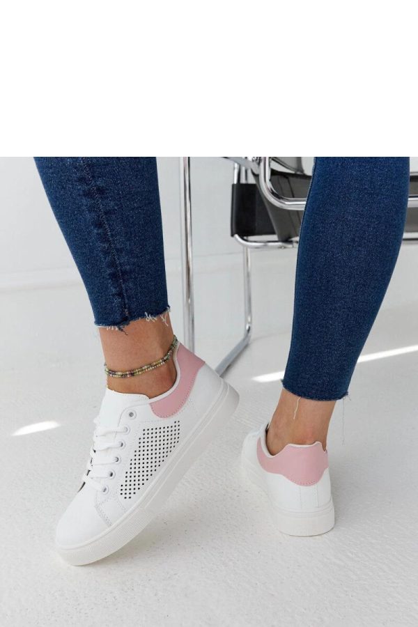 White Sport Shoes....Fabric and Heel Height
