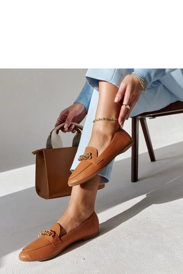 Brown Mocassin....Fabric and Heel Height