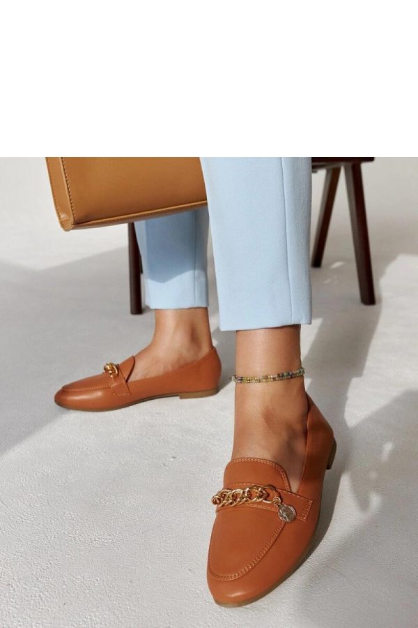 Brown Mocassin....Fabric and Heel Height