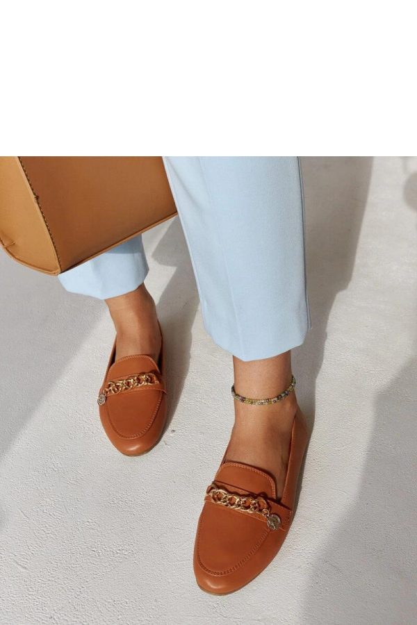 Brown Mocassin....Fabric and Heel Height
