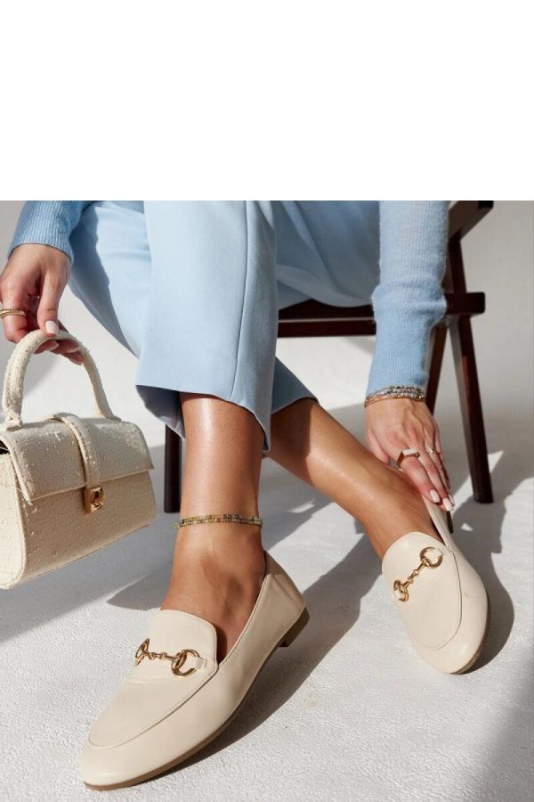 Beige Mocassin....Fabric and Heel Height
