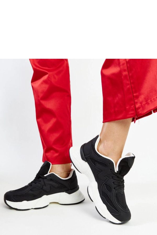 Black Sport Shoes in Women`s Athletic Shoes, Trainers, Sneakers with Heel Height