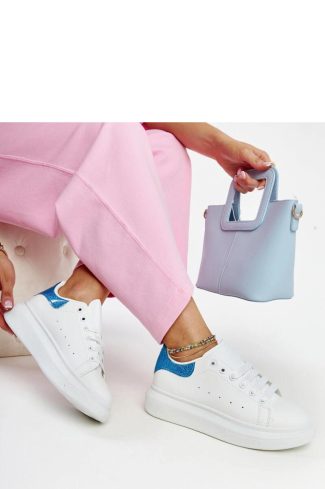 White Sport Shoes..Fabric and Heel Height