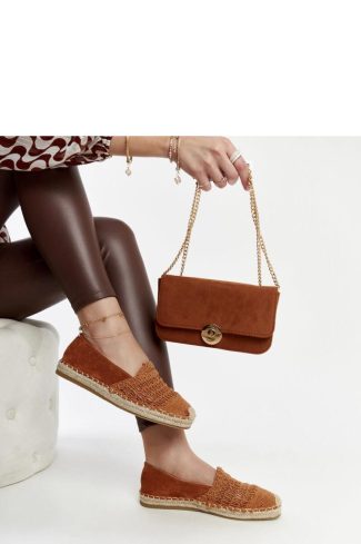 Brown Espadrille...Heel Height