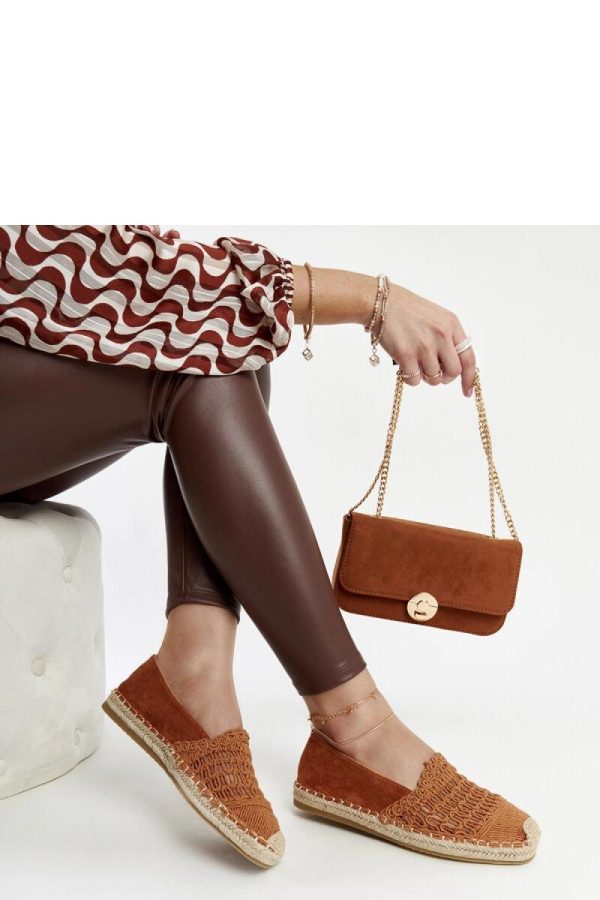 Brown Espadrille...Heel Height