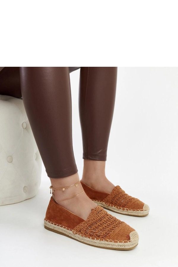 Brown Espadrille...Heel Height