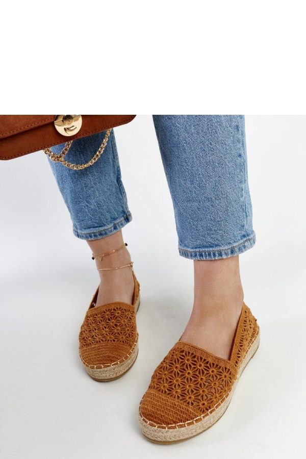 Brown Espadrille....Fabric and Heel Height