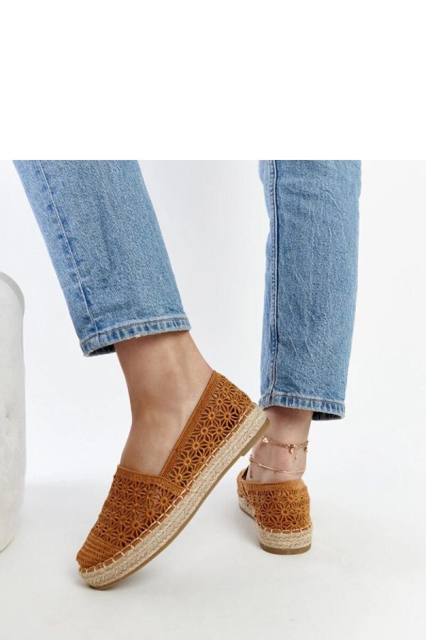 Brown Espadrille....Fabric and Heel Height