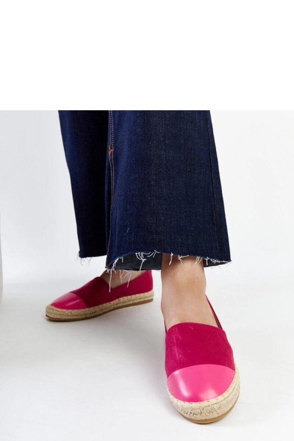 Pink Espadrille....Heel Height
