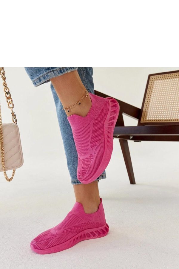 Pink Sport Shoes...Fabric and Heel Height