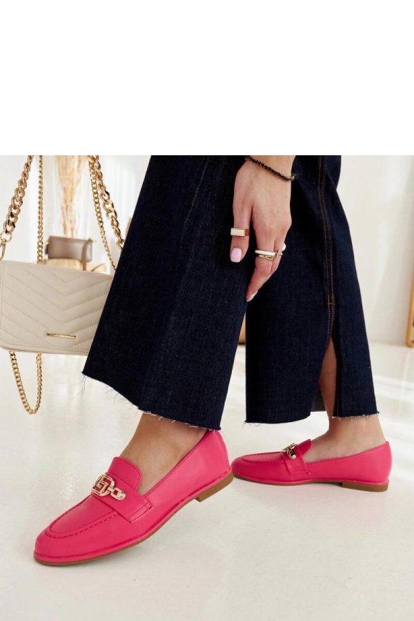 Pink Mocassin....Fabric and Heel Height