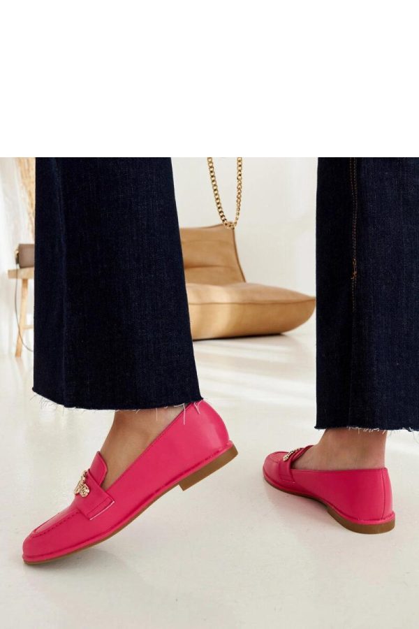 Pink Mocassin....Fabric and Heel Height