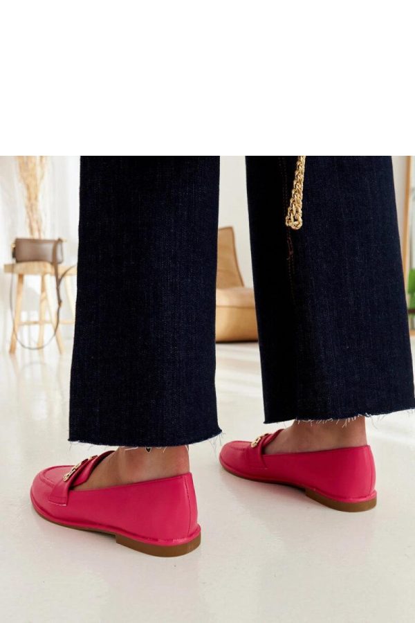 Pink Mocassin....Fabric and Heel Height
