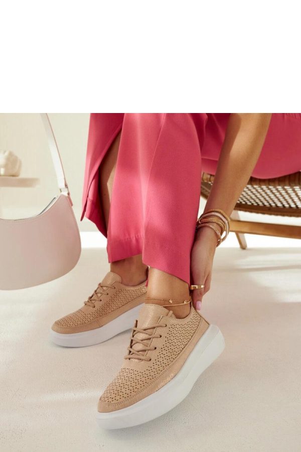 ~ Platform Sneakers..Fabric and Heel Height