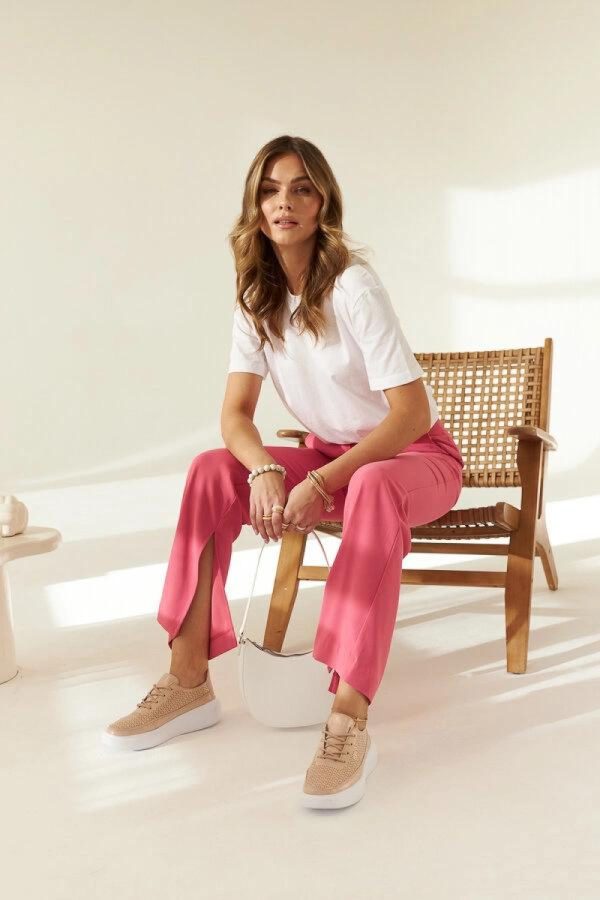 ~ Platform Sneakers..Fabric and Heel Height