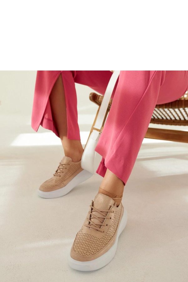 ~ Platform Sneakers..Fabric and Heel Height