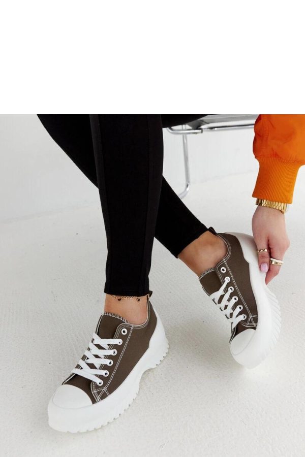 Green Sneakers....Fabric and Heel Height