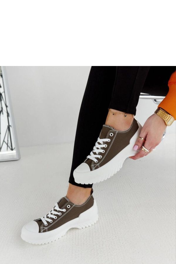 Green Sneakers....Fabric and Heel Height