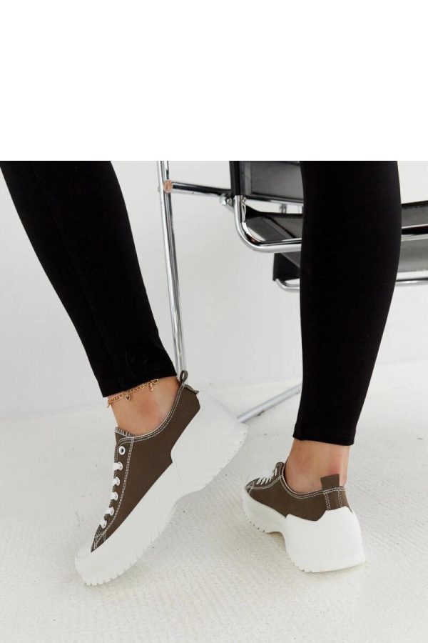 Green Sneakers....Fabric and Heel Height