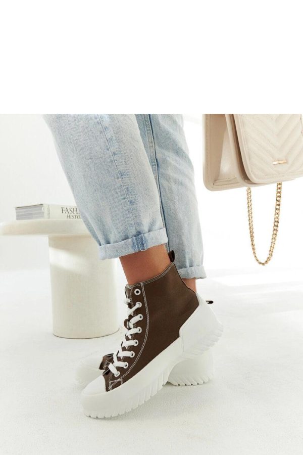 Green Sneakers...Fabric and Heel Height