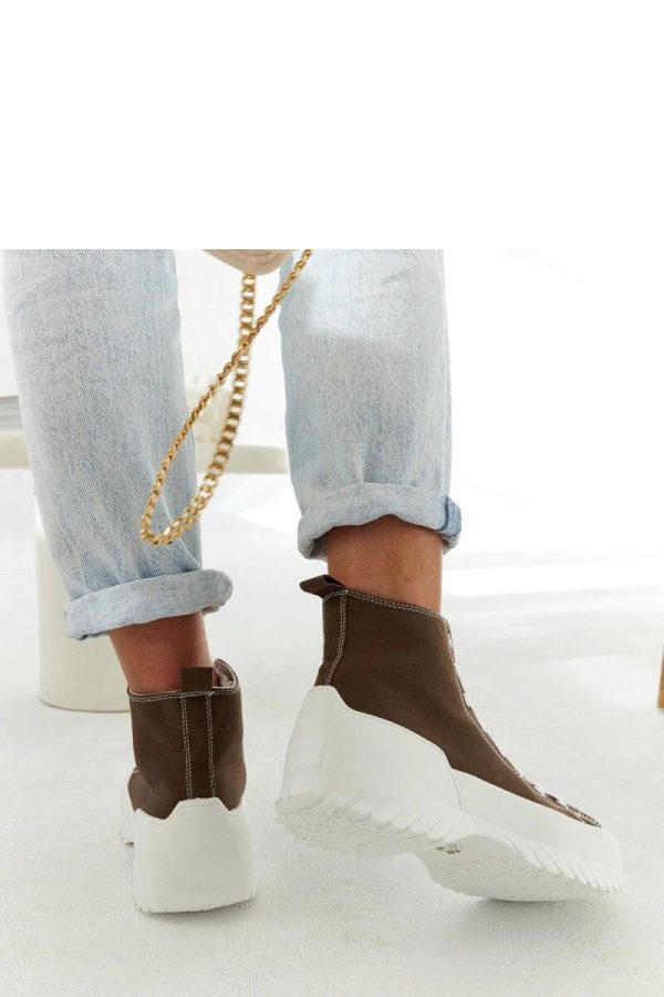 Green Sneakers...Fabric and Heel Height