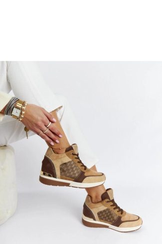 brown Wedge sneakers model 207554 Solea