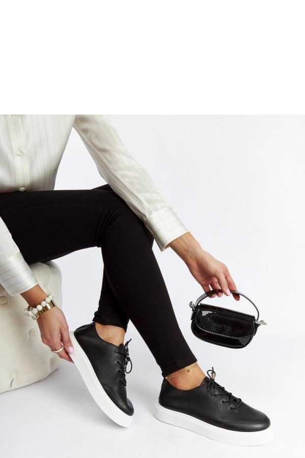 Black Sneakers..Fabric and Heel Height