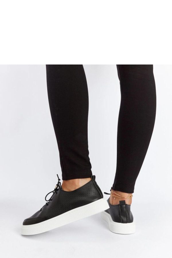 Black Sneakers..Fabric and Heel Height