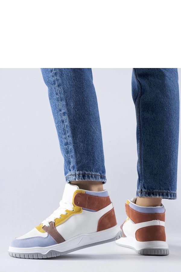 Violet Sport Shoes in Women`s Athletic Shoes, Trainers, Sneakers with Fabric and Heel Height