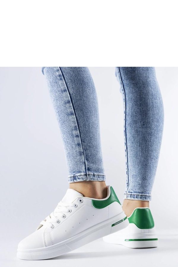 White Sport Shoes...Fabric and Heel Height