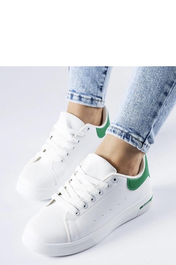 White Sport Shoes...Fabric and Heel Height