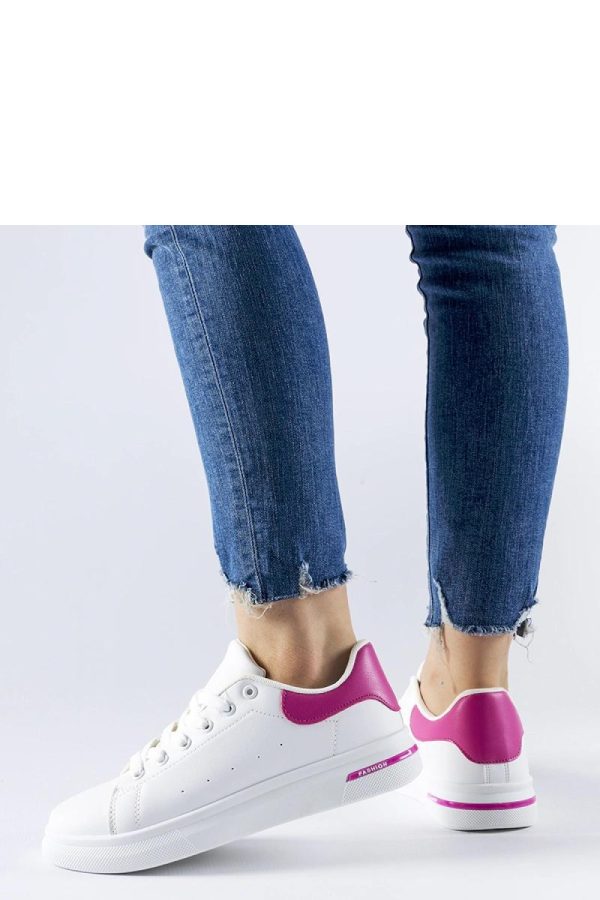 White Sport Shoes...Fabric and Heel Height