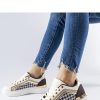 Brown Sport Shoes...Fabric and Heel Height